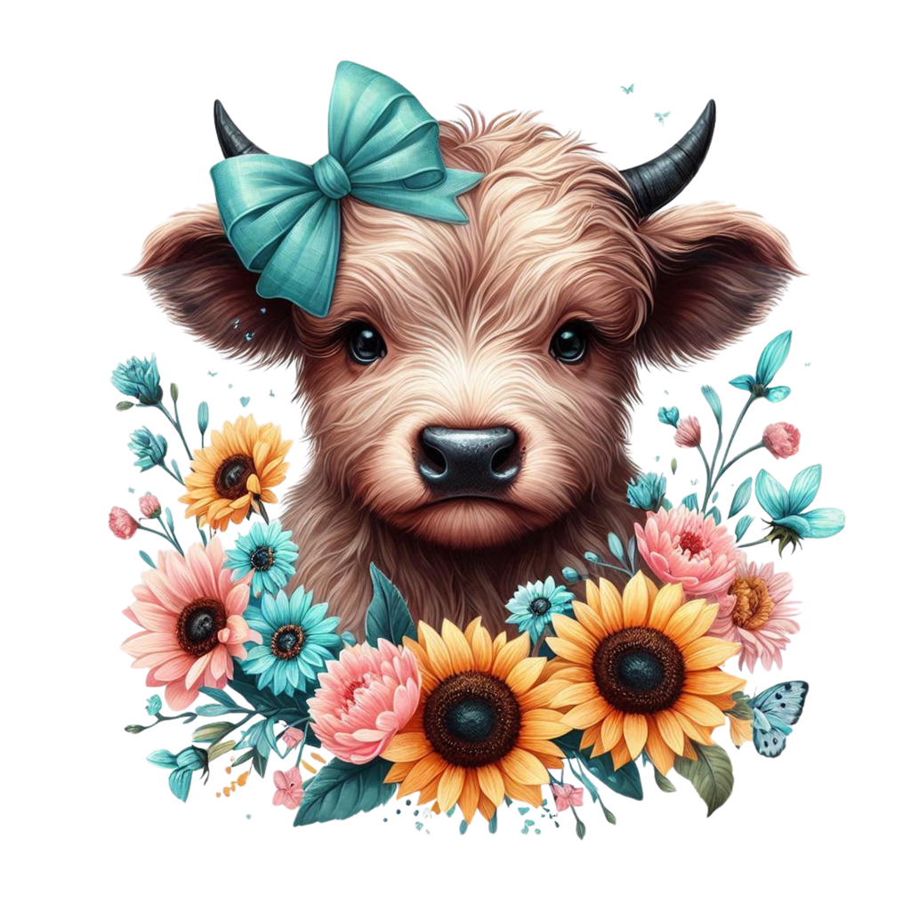 Tee's - Highland Cow Prints