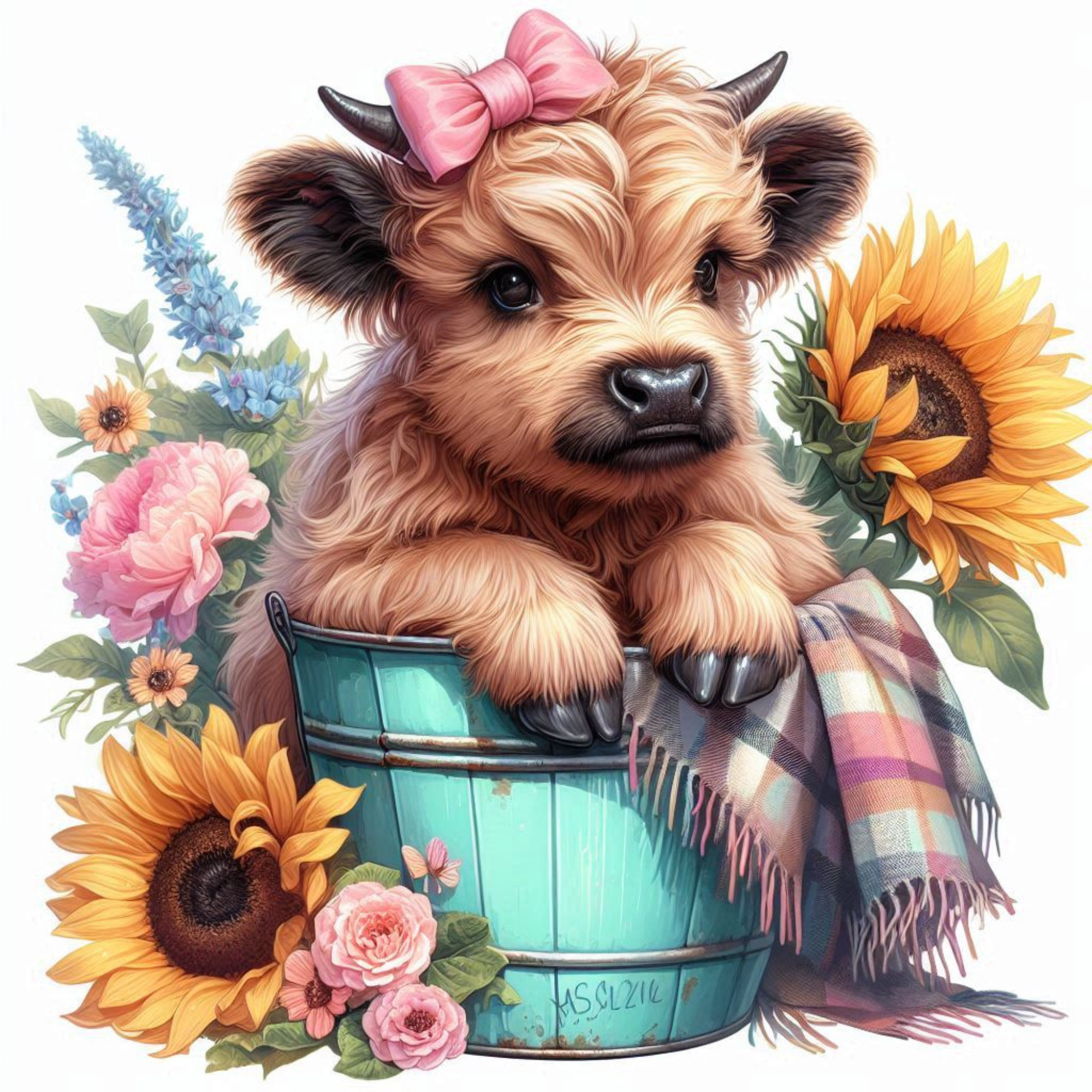 Tee's - Highland Cow Prints