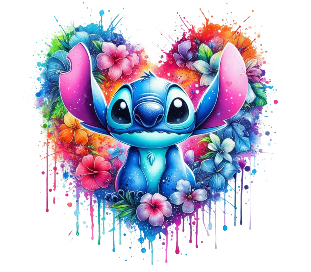 Hello Kitty & Stitch T-shirt Prints