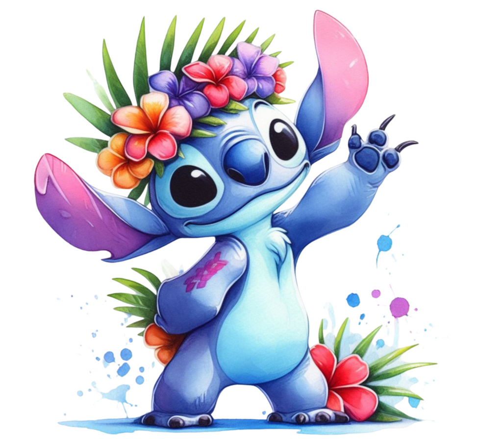 Hello Kitty & Stitch T-shirt Prints